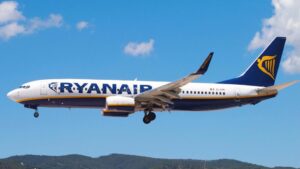 avion aterriza Ryanair