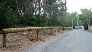 valla madera cala salada