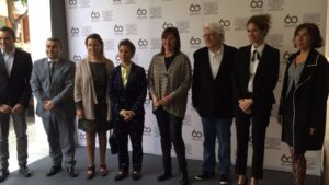 Al acto han asistido Armengol, Salom y Moreno, los tres inqueros