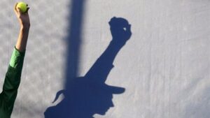 tenis pelota raqueta