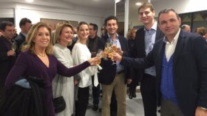 Imagen de la cena de Navidad del PP en Calvi&agrave;