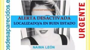 Naima Le&oacute;n Inca alerta desactivada