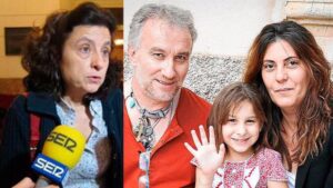 Imagen de la consellera y de la familia