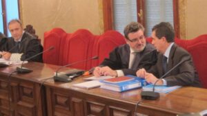 Matas, en la Sala de vistas