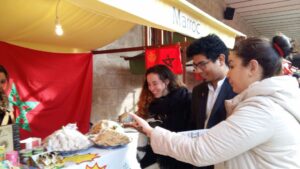 El regidor Aligi Molina en la inauguraci&oacute;n de la Fira