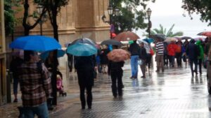 Lluvia en Palma
