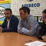 Fran Sobrino, Rafael Ballester, Arturo Para y Antoni Vilella, de AFEDECO