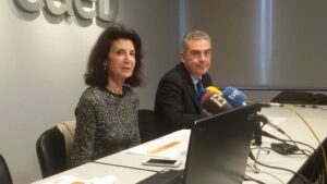 Carmen Planas y Sergio Beltr&aacute;n