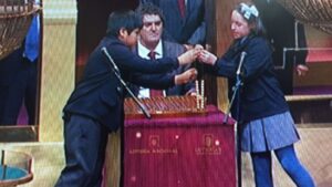 Momento en que se canta el n&uacute;mero 19.152