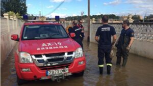 Imagen de la cuenta de twitter de los Bomberos de Palma