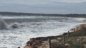 temporal viento olas