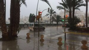 lluvia temporal