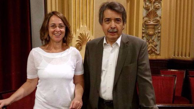 Olga Ballester y Xavier Pericay