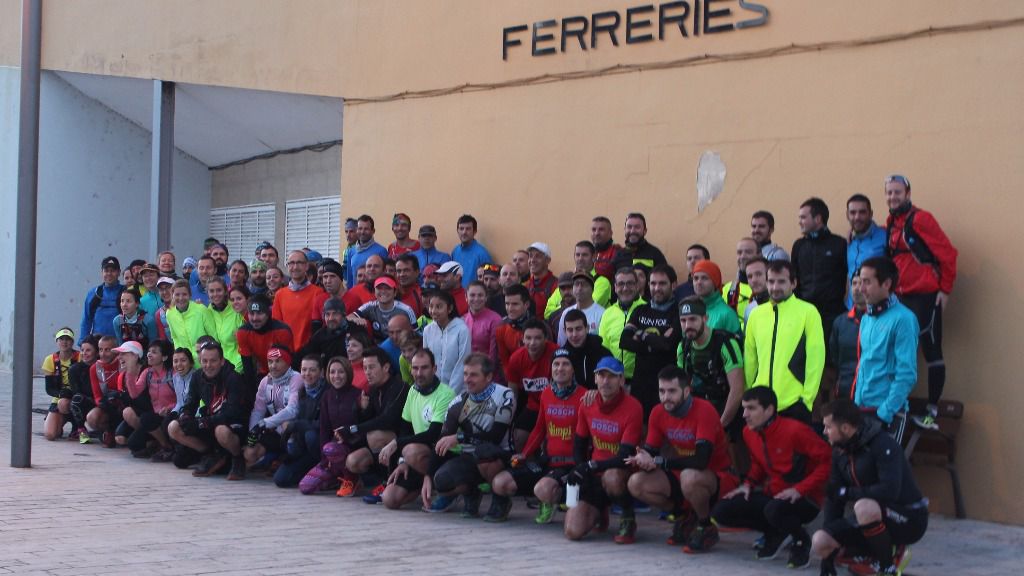 entreno 5 cims ferreries corredores