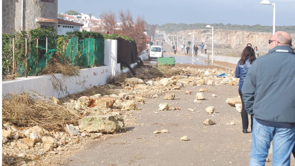 Temporal en S'algar