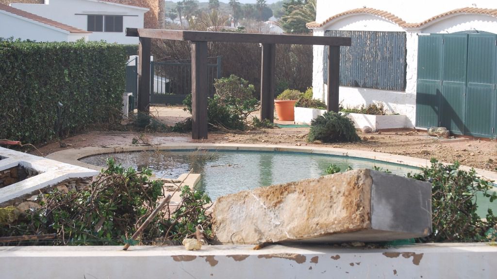 Temporal en S'algar