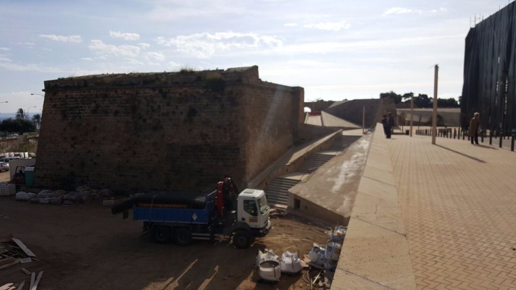 Imagen de twitter del estado de las obras