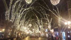 Una de las estampas navide&ntilde;as de Palma