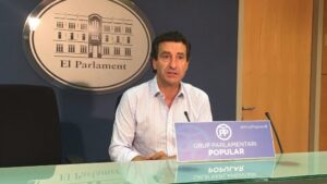 Biel Company es diputado y posible candidato a la presidencia del PP balear
