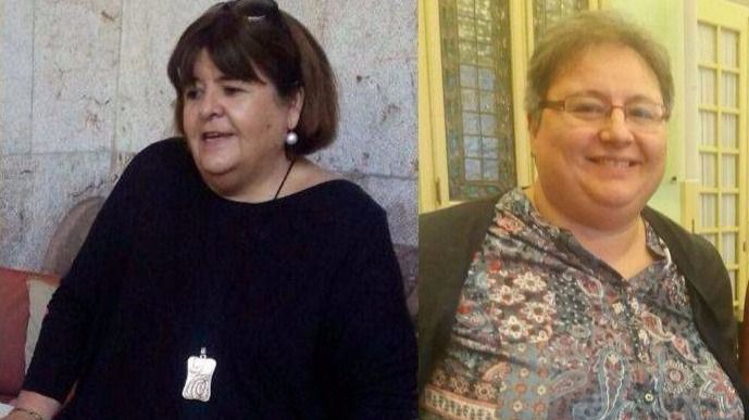 Xelo Huertas y Montse Seijas