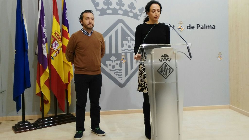 Fernando Rubio y Lourdes Bosch, regidores del PP de Palma