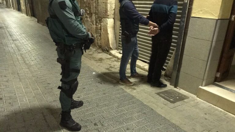 Uno de los detenidos en la operación antidroga del martes
