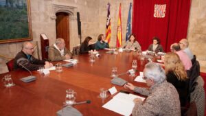 Representantes de CERMI y de la UNAC, entidades representativas del sector de la dependencia