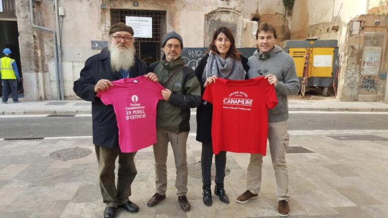 El lema de la Avv Canamunt es "Palma es de quién la habita, no de quién la visita"