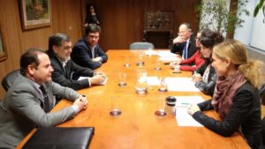 Imagen de la reuni&oacute;n mantenida esta semana en Madrid