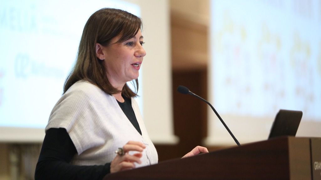 Imagen de la presidenta del Govern, Francina Armengol
