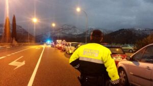 nieve 2017 carretera cerrada tr&aacute;fico