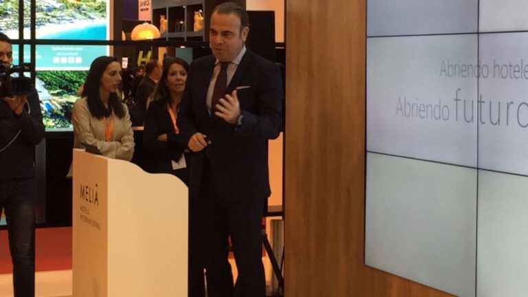 Gabriel Escarrer, Vicepresidente y Consejero Delegado de Meliá Hotels International