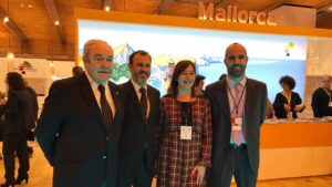 Francina Armengol, Gabriel Barcel&oacute;, Jaume Monserrat y Juan Esteva