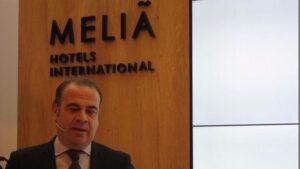 El vicepresidente y consejero delegado de la cadena, Gabriel Escarrer.