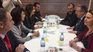 Reuni&oacute;n del Govern, CAEB y FEHM con Interior en Fitur