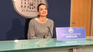 Imagen de la portavoz de los populares, Marga Prohens