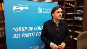 Mauricio Rovira es el portavoz del PP en el Consell de Mallorca