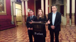 Imagen de la portavoz de los populares, Marga Prohens