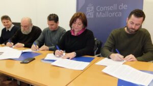 Momento de la firma del acuerdo