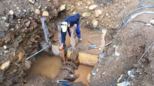 La red de agua potable tiene un grave problema de mantenimiento