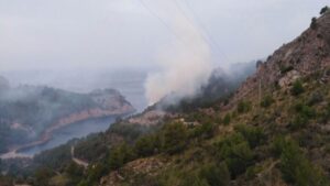 La m&iacute;nima superficie quemada en Eivissa de la serie hist&oacute;rica