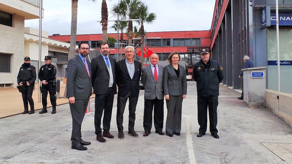 María Salom, Antonio Jarabo y Francisco Martorell en Son Castelló