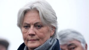 La mujer del candidato conservador, Penelope Fillon.