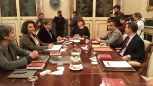 Imagen de la Mesa del Parlament