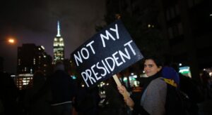Manifestaci&oacute;n contra Trump en Nueva York