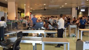 aeropuerto ibiza filtro seguridad