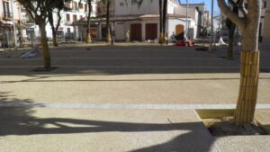 obras plaza del parque