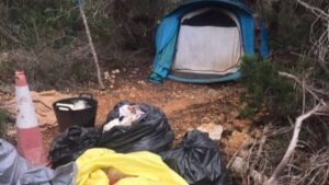 asentamiento ilegal sa talaia sant antoni