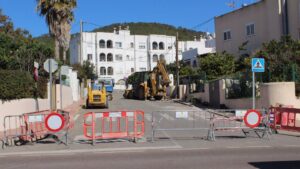 obras calle bulgaria santa eularia