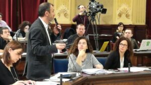 Biel Barcel&oacute; durante su intervenci&oacute;n